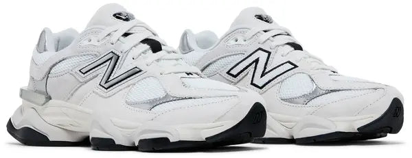 New Balance 9060 'White Black Metallic Silver'