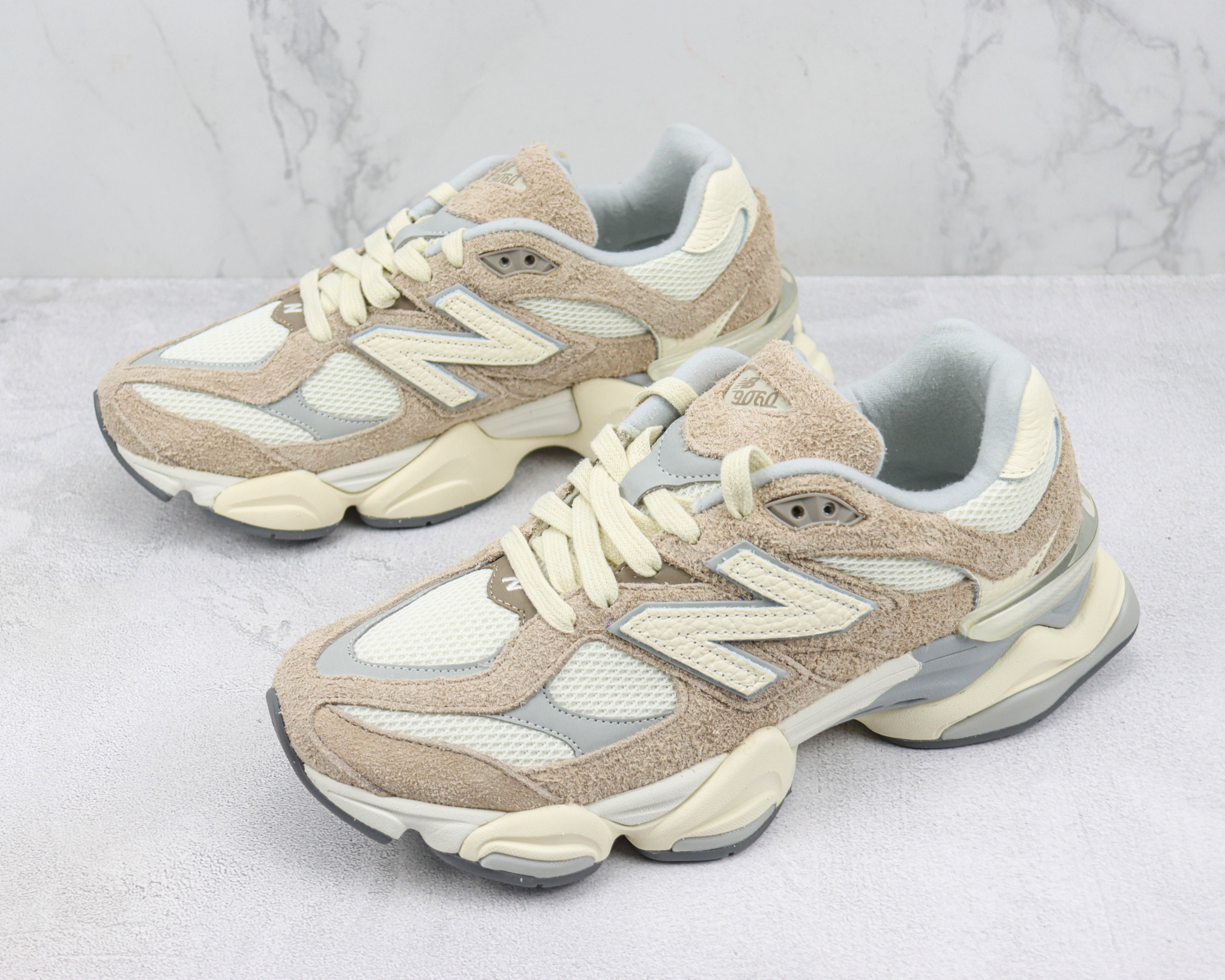 New Balance 9060 'Driftwood Stone Pink Sea Salt'