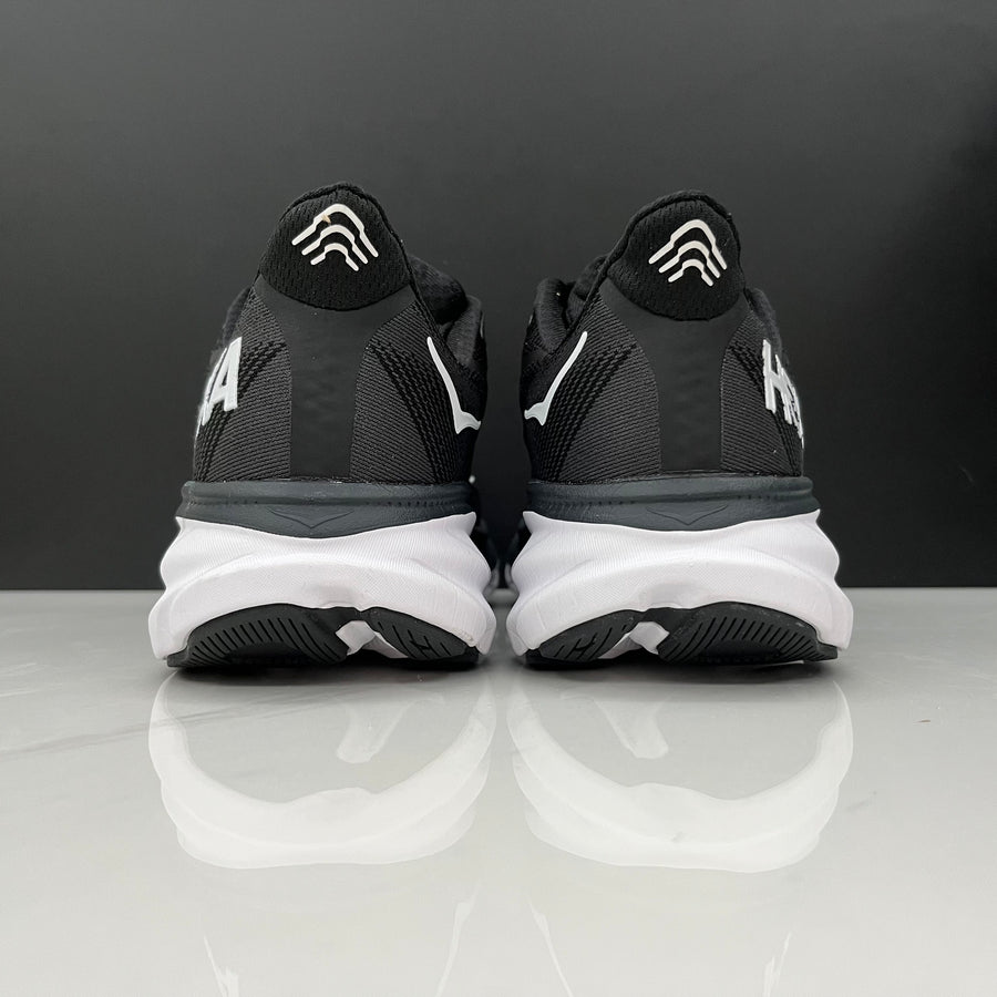 Hoka Clifton 9 'Black White'