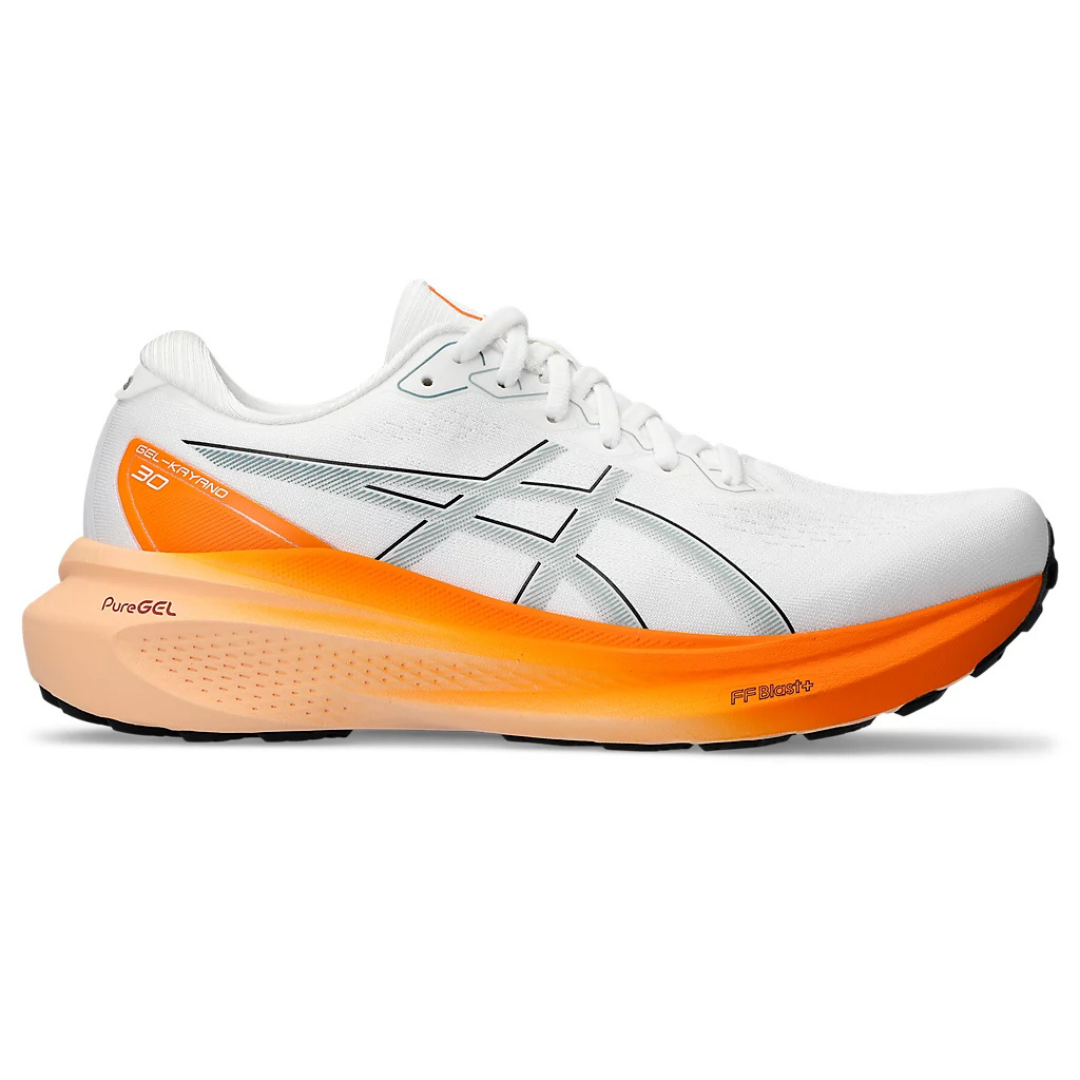 Asics Gel Kayano 30 'White and Orange'