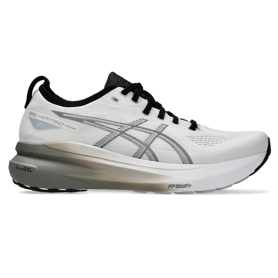 Asics Gel Kayano 31 'White with Gray and Black'