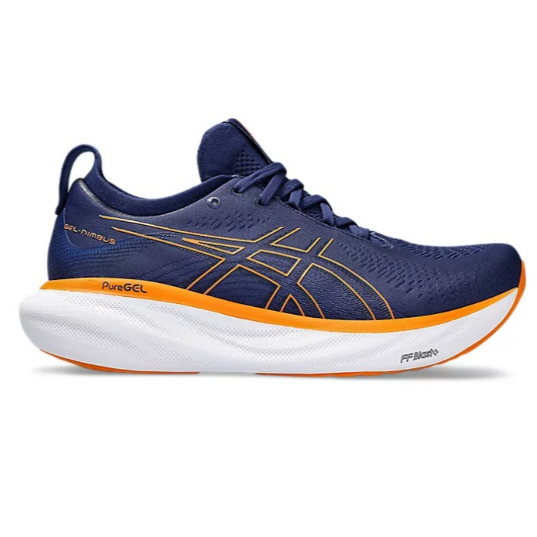 Asics Gel Nimbus 25 'Navy Blue and Orange'