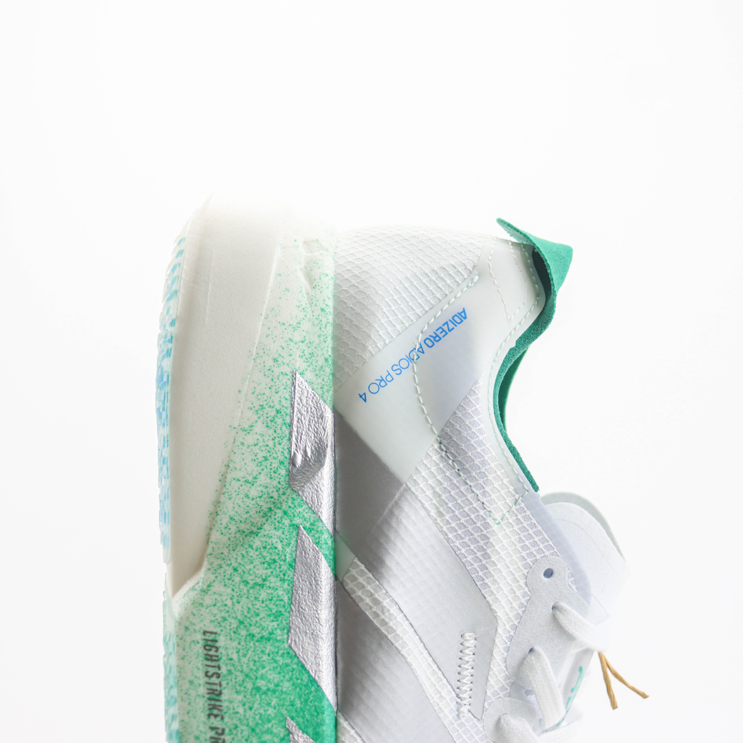 Adizero Adios Pro 4 'White-silver-blue'