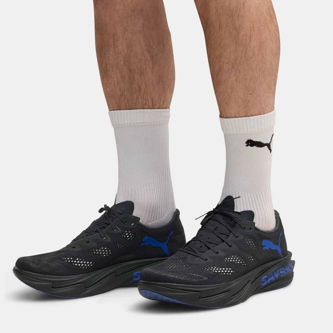 Puma Deviate Nitro Elite 4 Saysky 'Flat Dark Gray Vivid Blue'