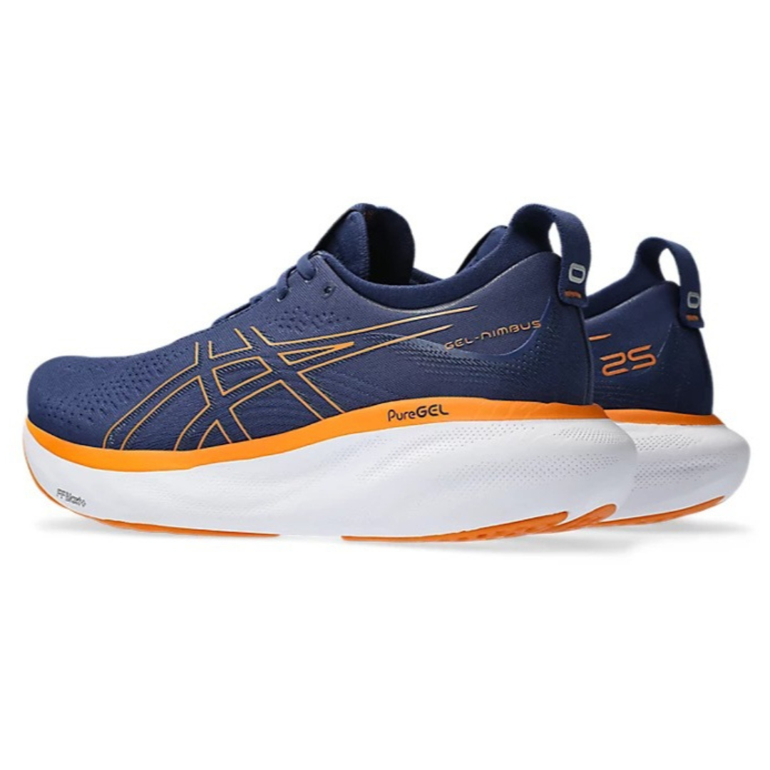 Asics Gel Nimbus 25 'Navy Blue and Orange'