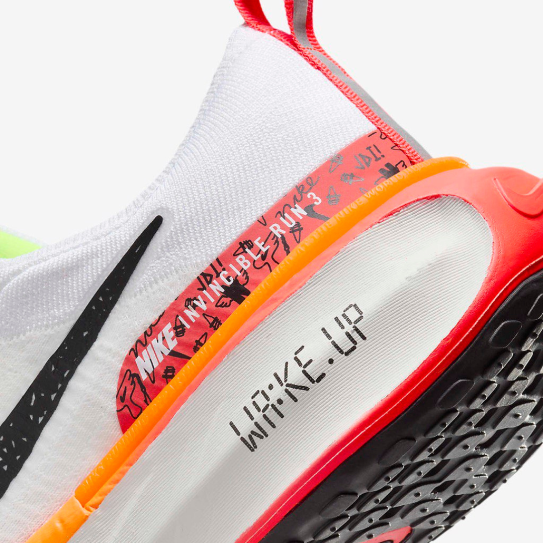 Nike Invincible Run 3 'White Bright Crimson'