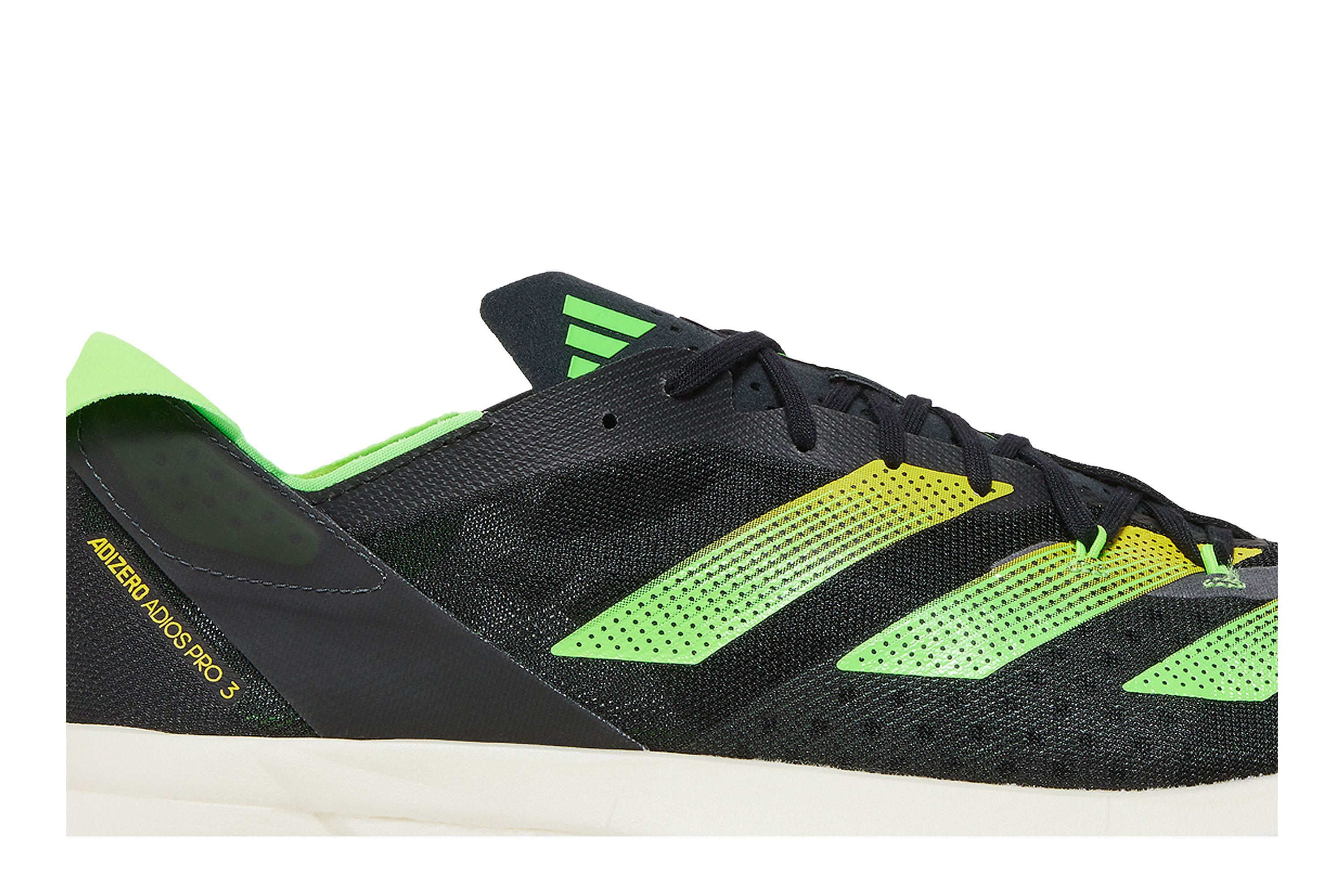 Adidas Adizero Adios Pro 3 'Core Black Solar Green'
