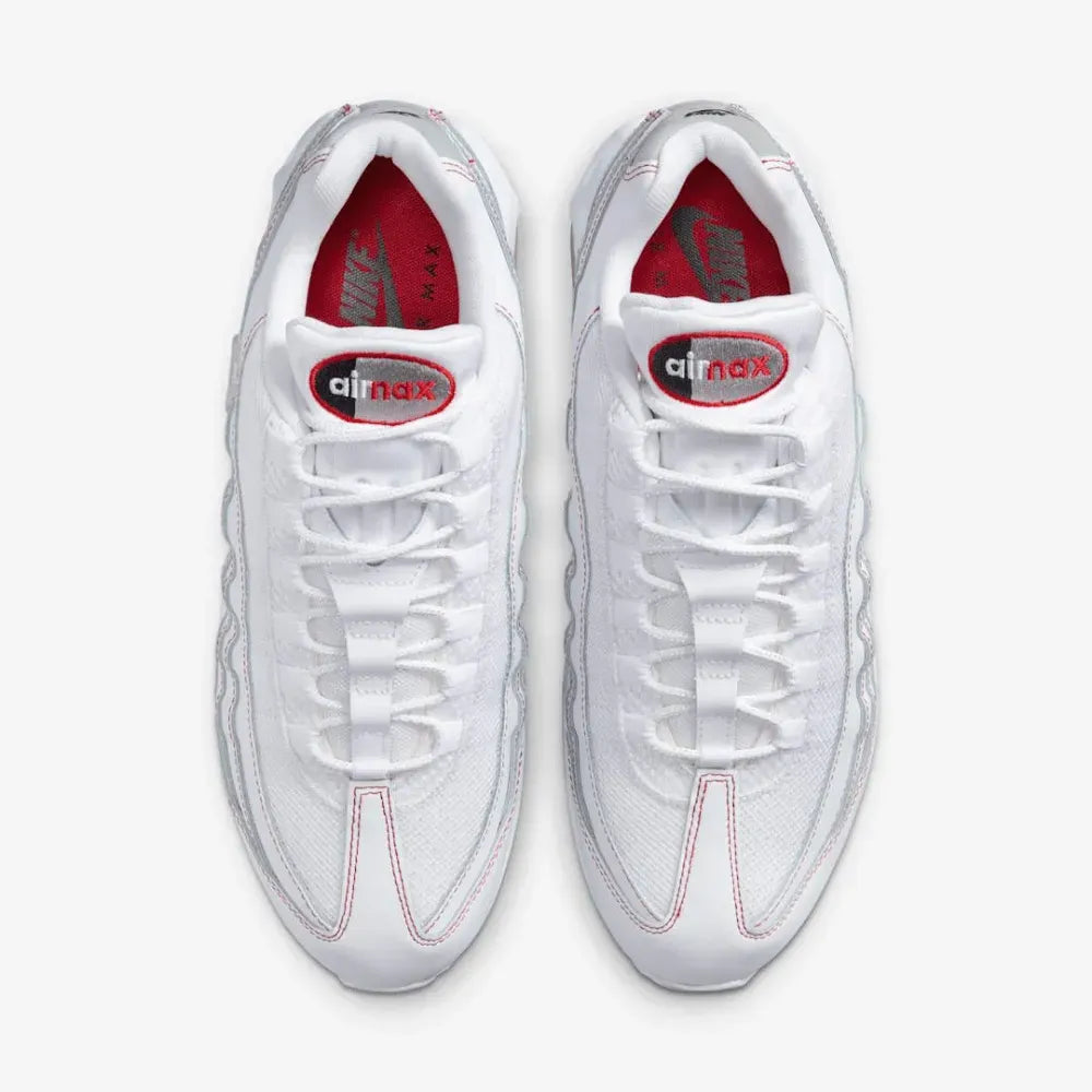 Nike Air Max 95 'OG White University Red'