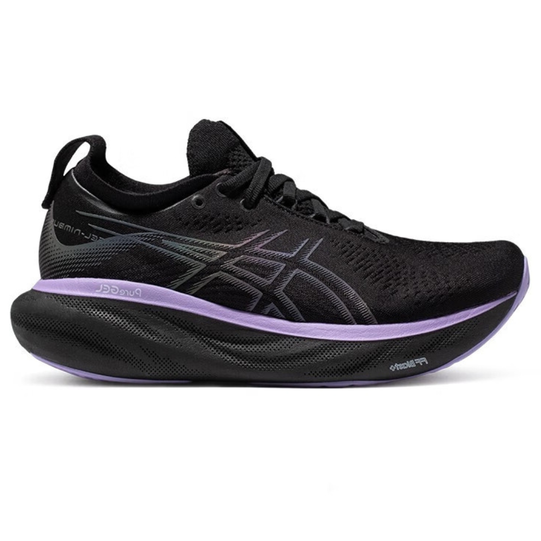 Asics Gel Nimbus 25 'Black and Purple'