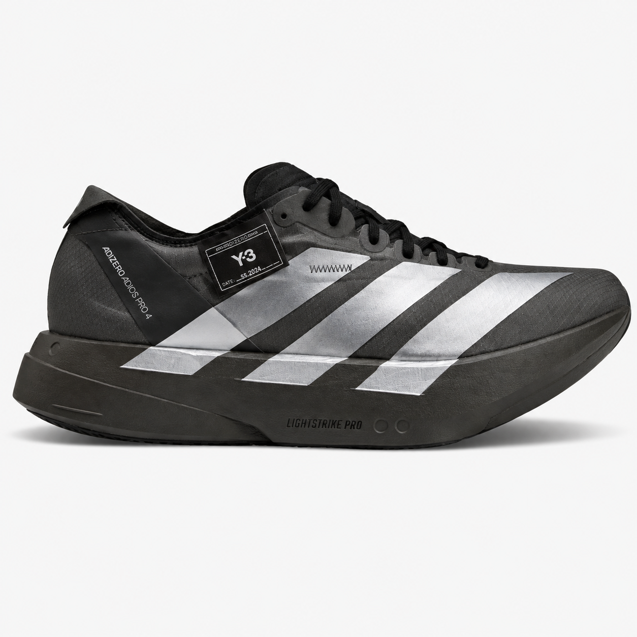 Adidas Adizero Adios Pro 4 Y3 'Black Gray'