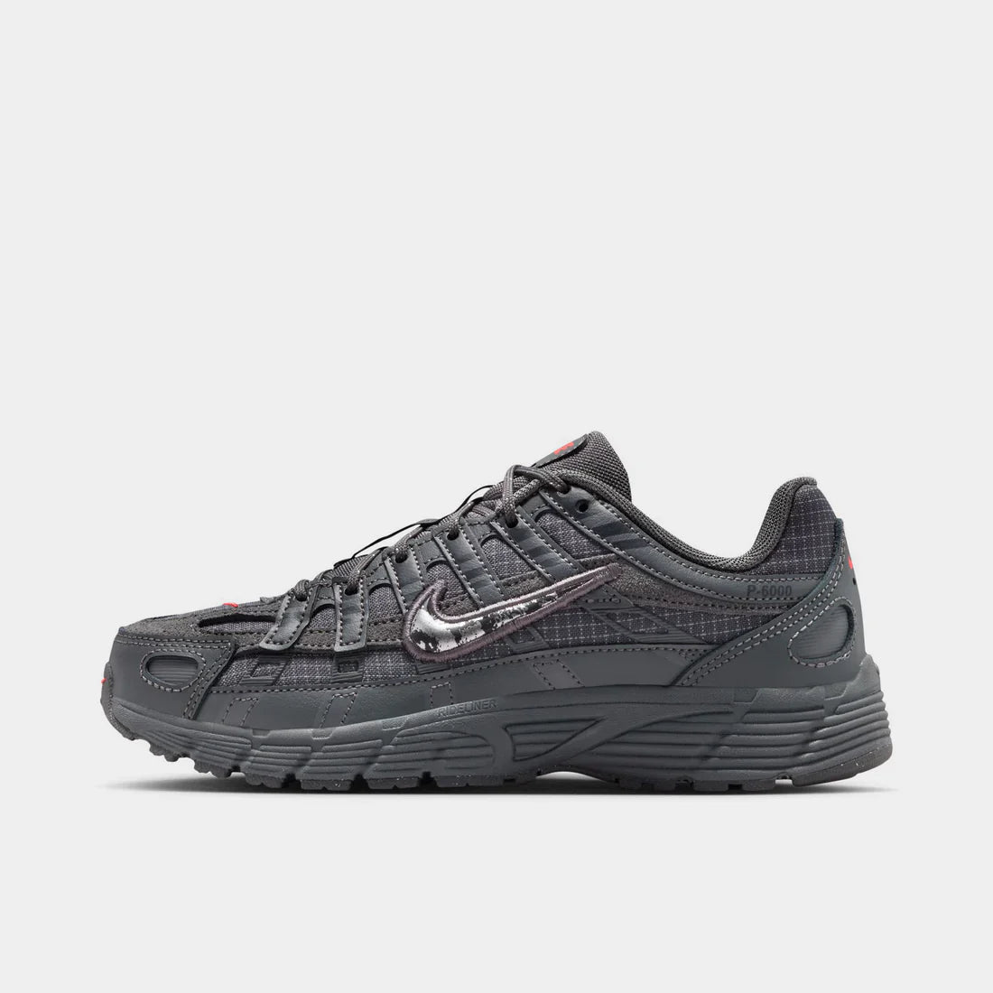 Nike P-6000 GS 'Iron Grey/Dark Smoke Grey/Light Smoke Grey/Metallic Silver'