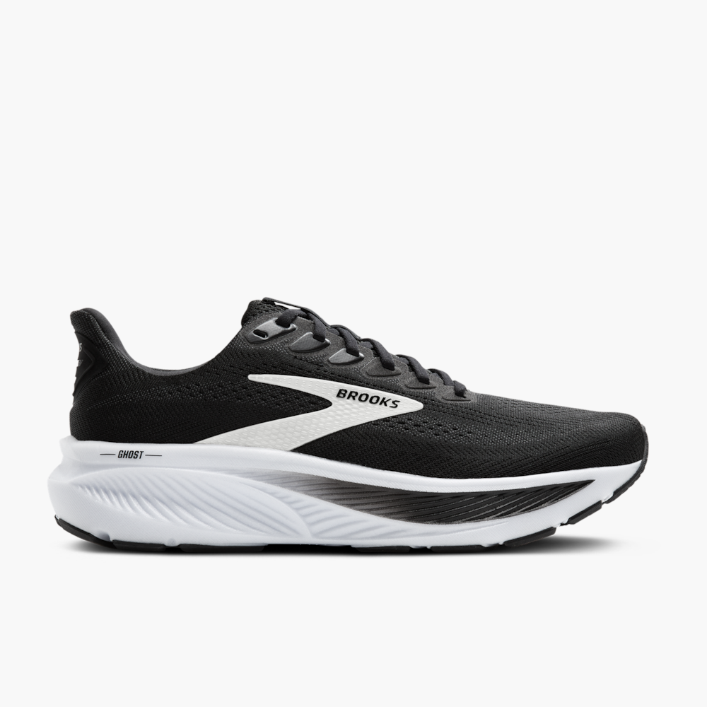 Brooks Ghost 17 'Black White'