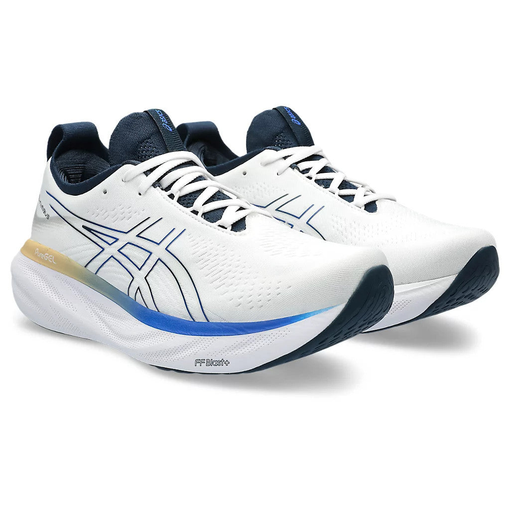 Asics Gel Nimbus 25 'White Blue Ilus'