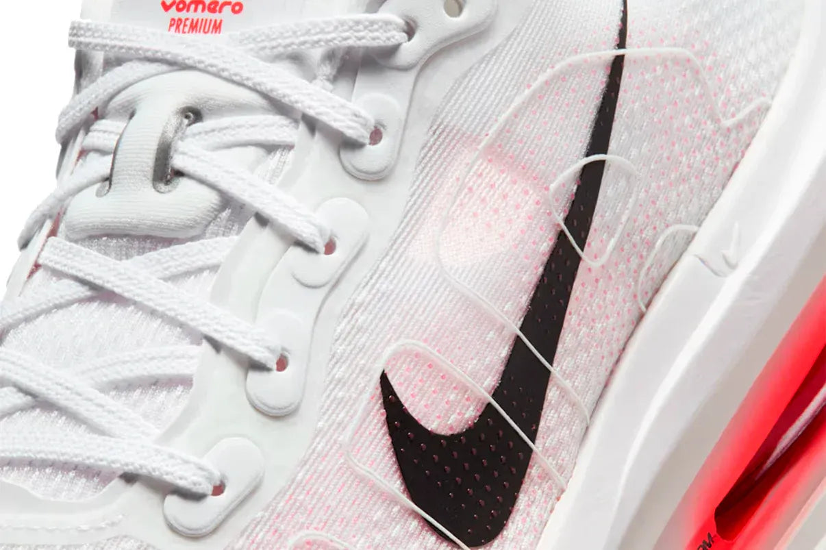Vomero Premium "White Bright Crimson"