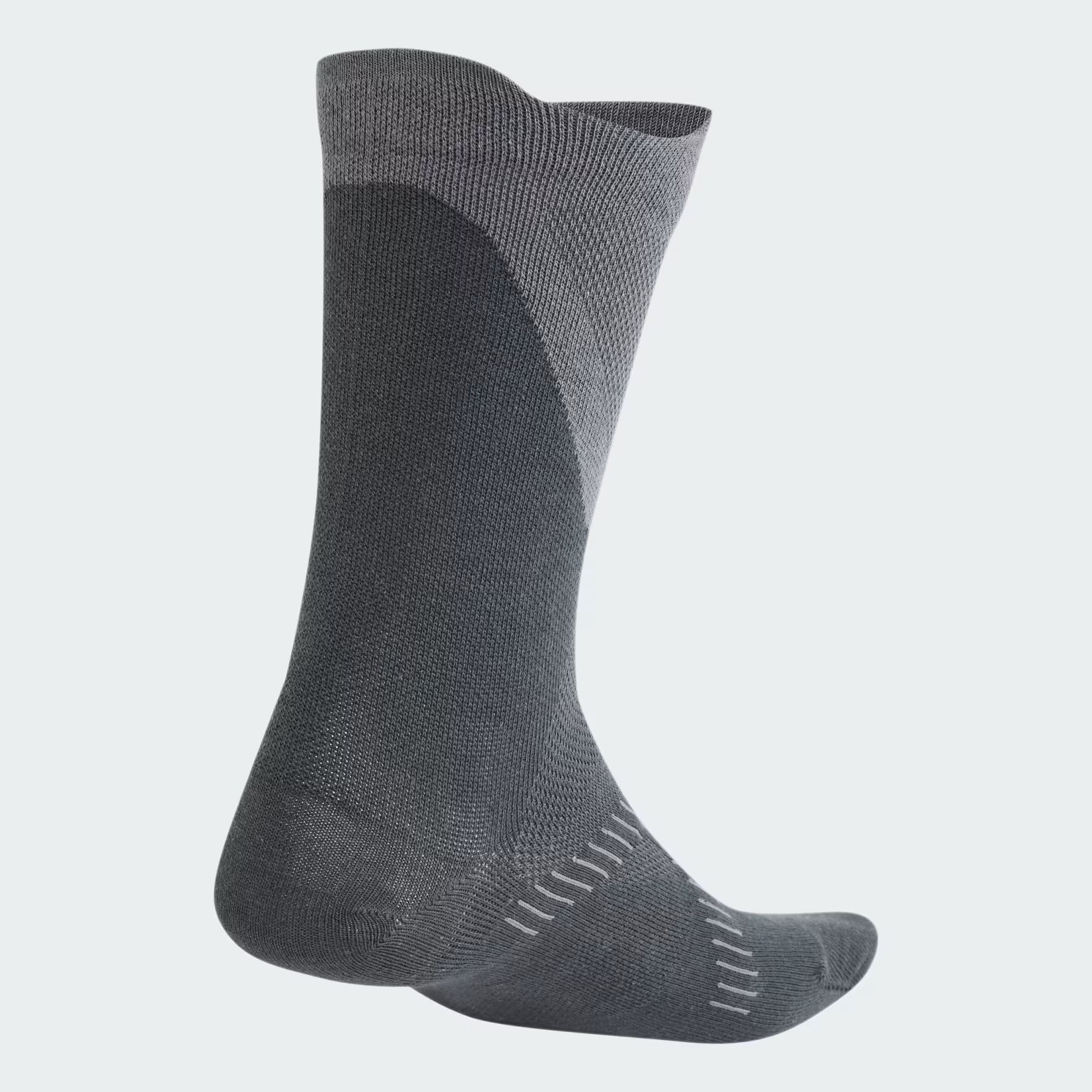 Meia De Corrida De Cano Médio Light 'Grey Five'