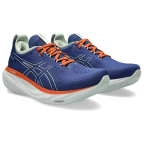 Asics Gel Nimbus 25 'Navy Blue with Orange and White'