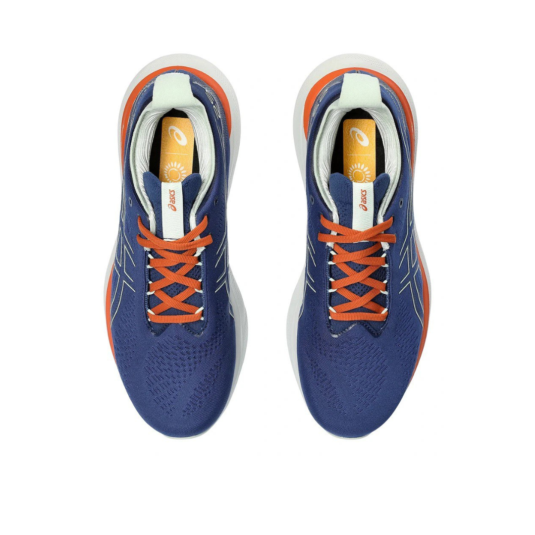 Asics Gel Nimbus 25 'Navy Blue with Orange and White'
