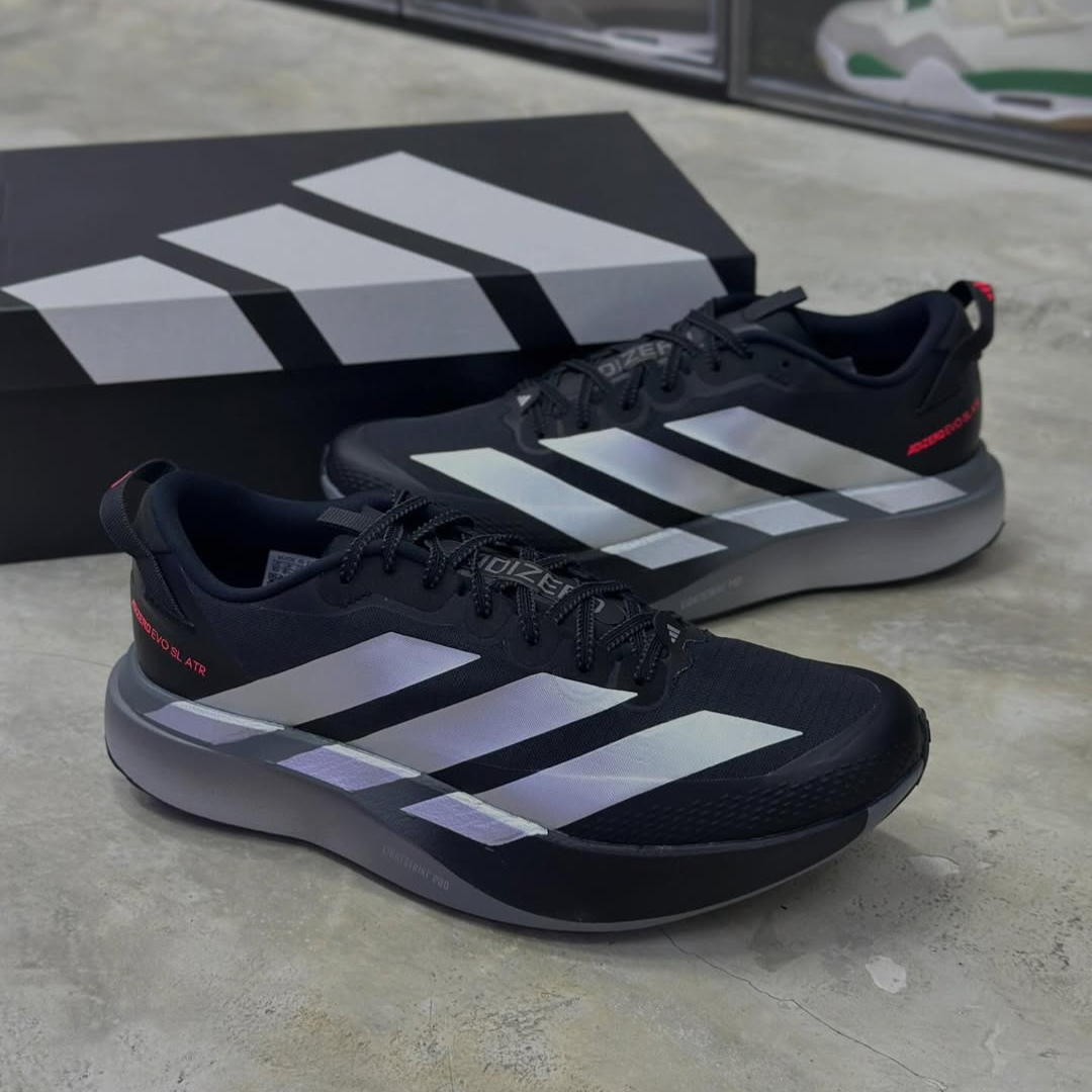 Adidas Adizero EVO SL ATR 'Black Metallic Silver'