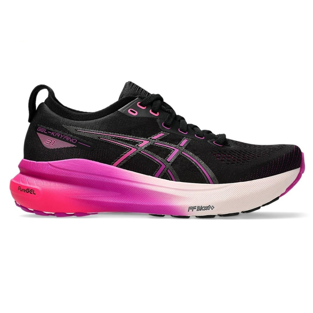 Asics Gel Kayano 31 'Black with Pink'