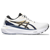 Asics Gel Kayano 30 'White with Navy Blue and Gold'