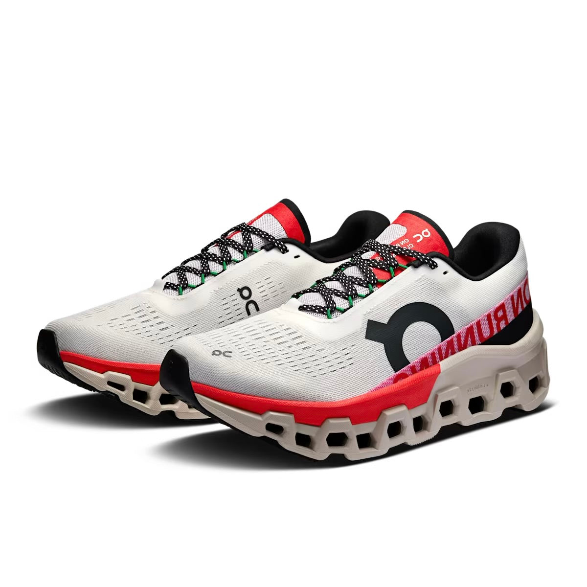 On Running Cloudmonster 2 'Ivory Red'