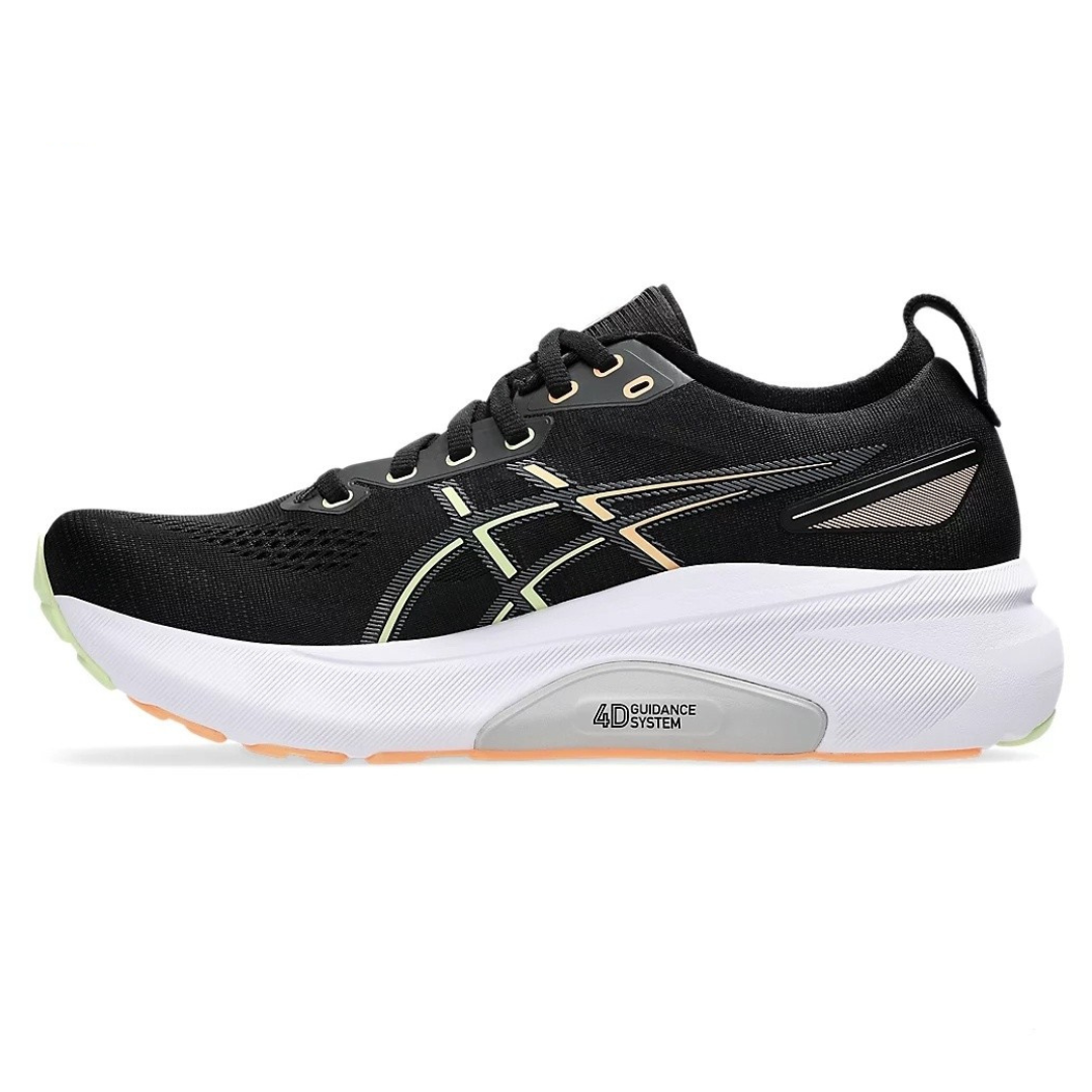 Asics Gel Kayano 31 'Black with White and Orange'