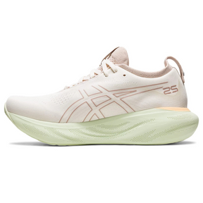 Asics Gel Nimbus 25 'Cream and Light Green'
