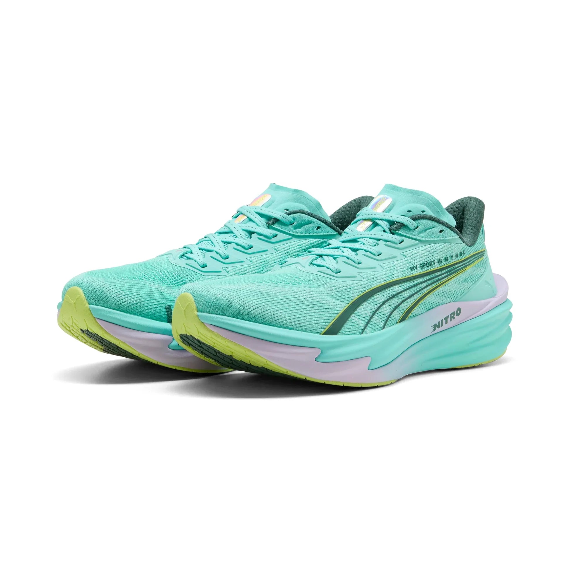 Puma Deviate Nitro 4 Hyrox 'Intense Mint Light Lavender'