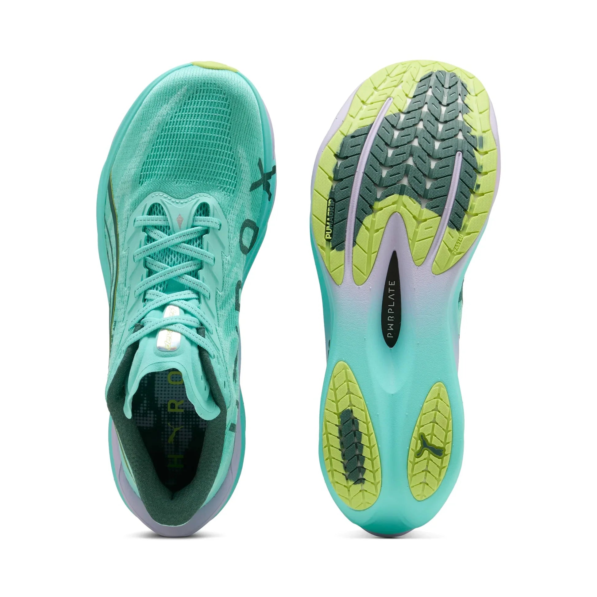 Puma Deviate Nitro 4 Hyrox 'Intense Mint Light Lavender'