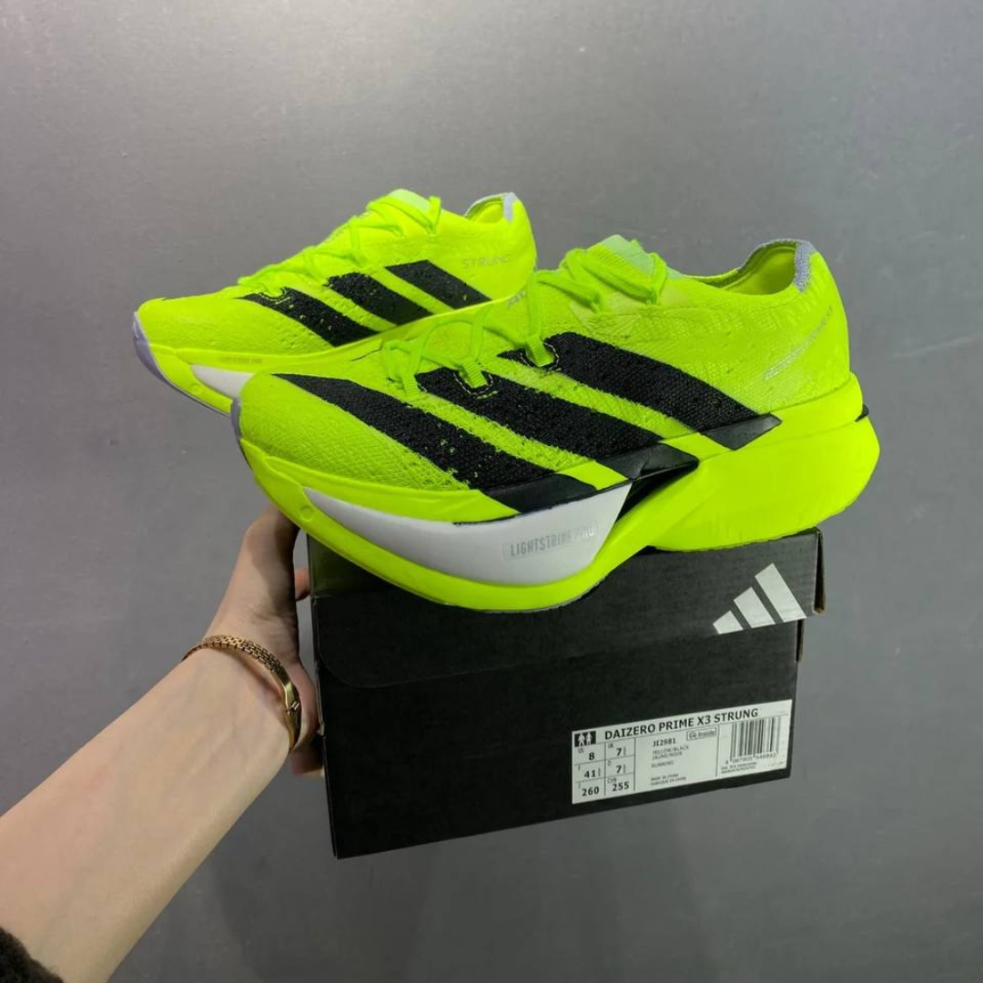 Adidas Adizero Prime X3 Strung 'Lucid Lemon'