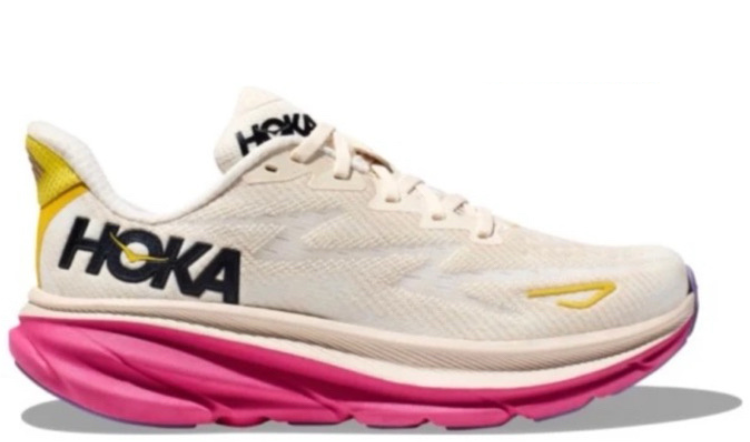 Hoka Clifton 9 'Beige-Pink'
