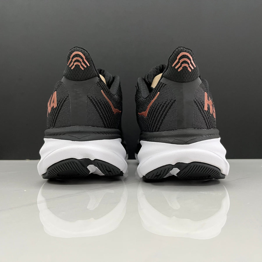 Hoka Clifton 9 'Black Rose Gold'