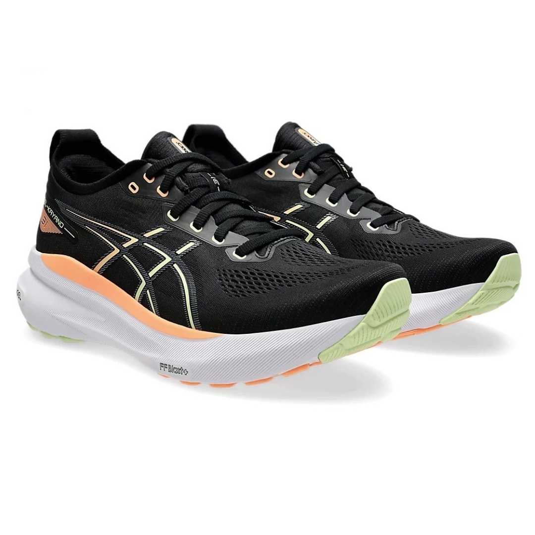 Asics Gel Kayano 31 'Black with White and Orange'
