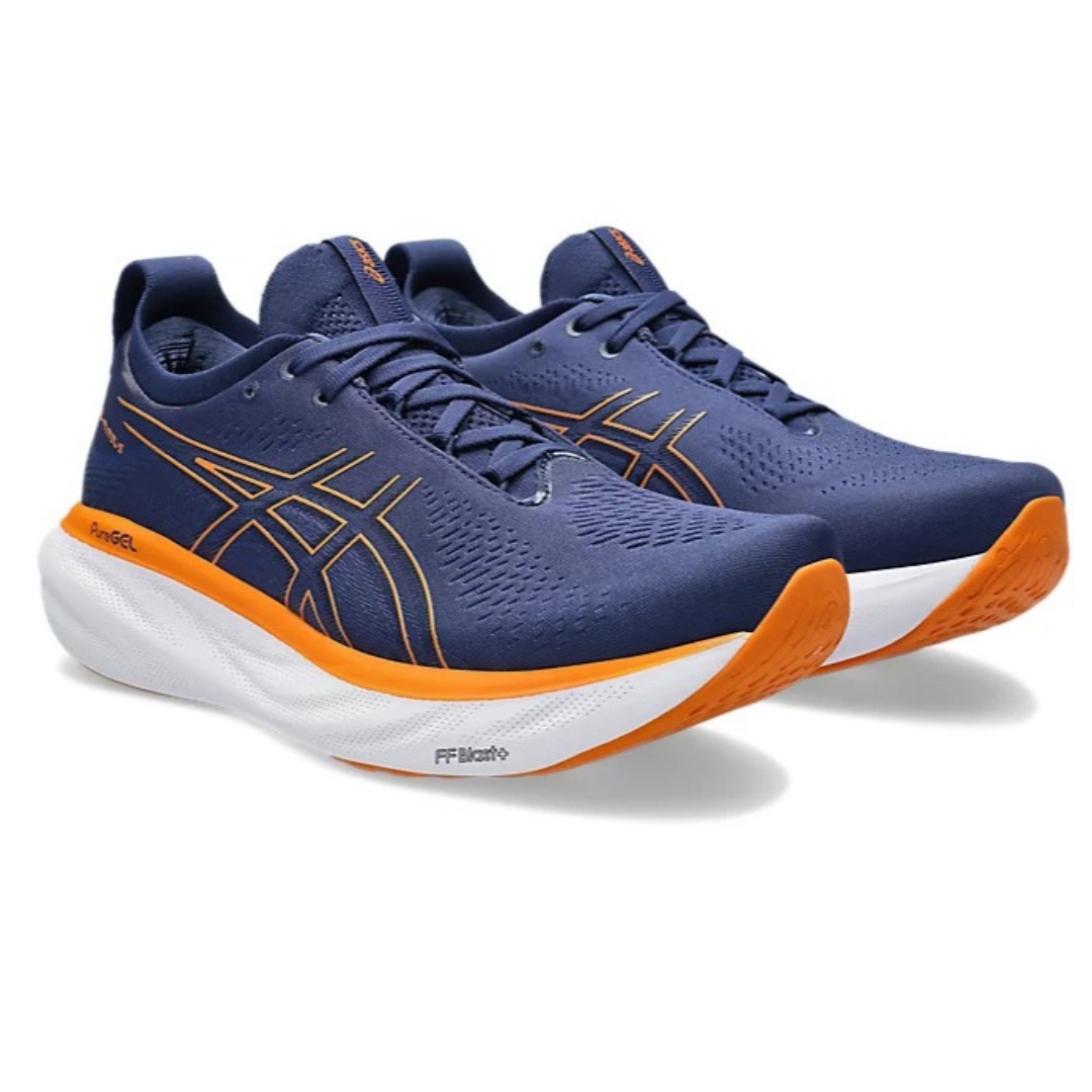 Asics Gel Nimbus 25 'Navy Blue and Orange'