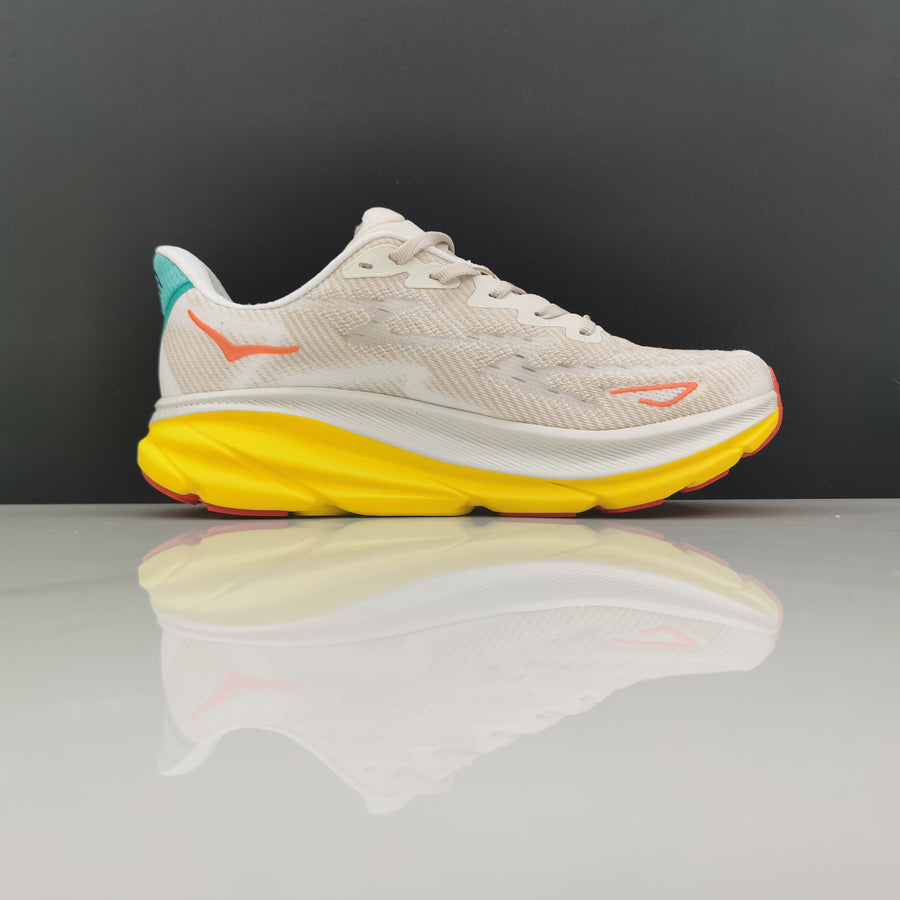 Hoka Clifton 9 'Eggnog Passion Fruit'
