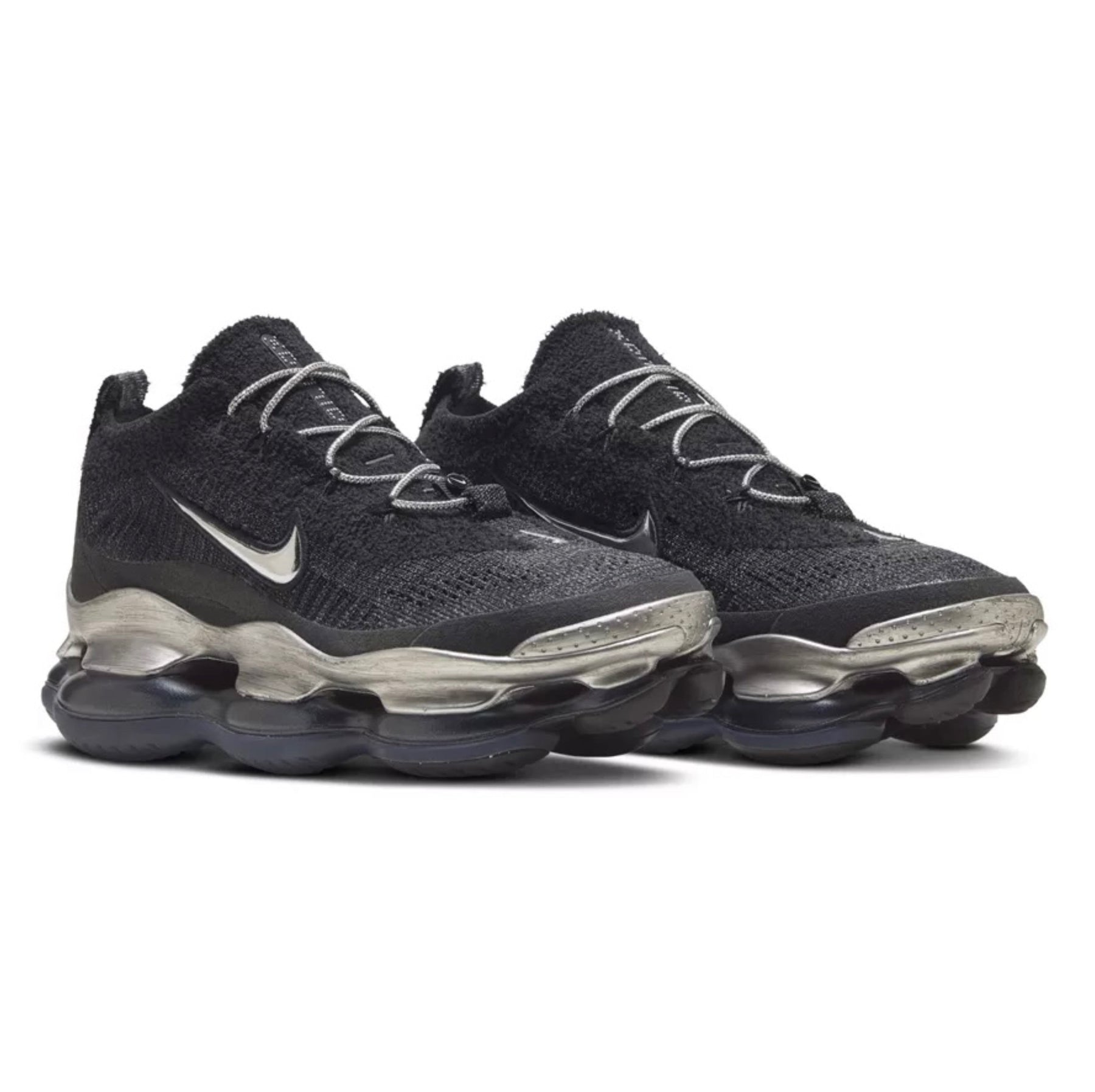 Nike Air Max Scorpion Flyknit 'Black Metallic Silver'