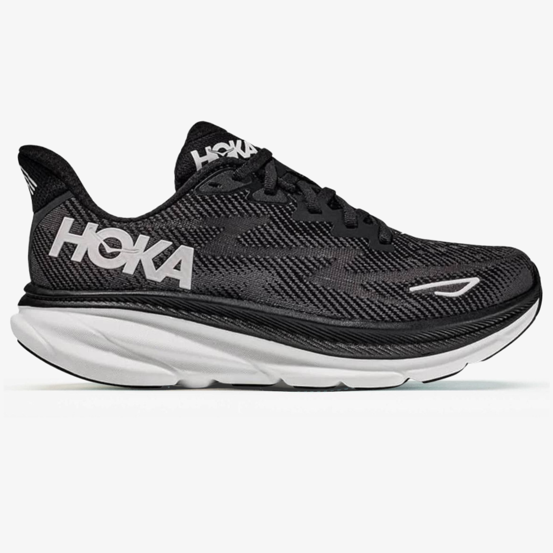 Hoka Clifton 9 'Black White'