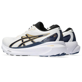 Asics Gel Kayano 30 'White with Navy Blue and Gold'
