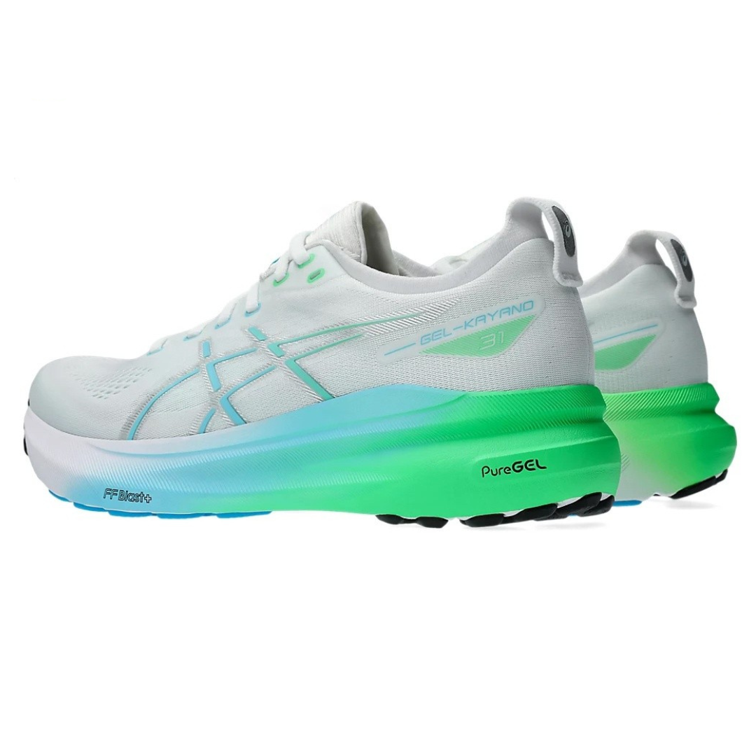 Asics Gel Kayano 31 'White Green Peacoat'
