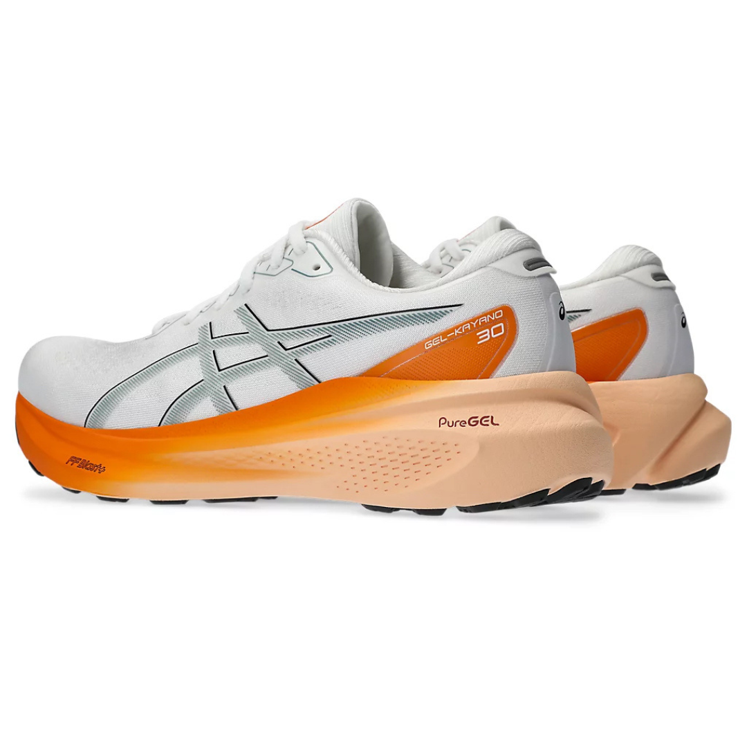Asics Gel Kayano 30 'White and Orange'