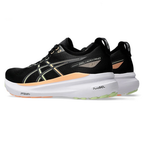 Asics Gel Kayano 31 'Black with White and Orange'