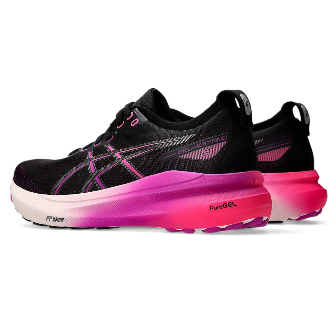 Asics Gel Kayano 31 'Black with Pink'