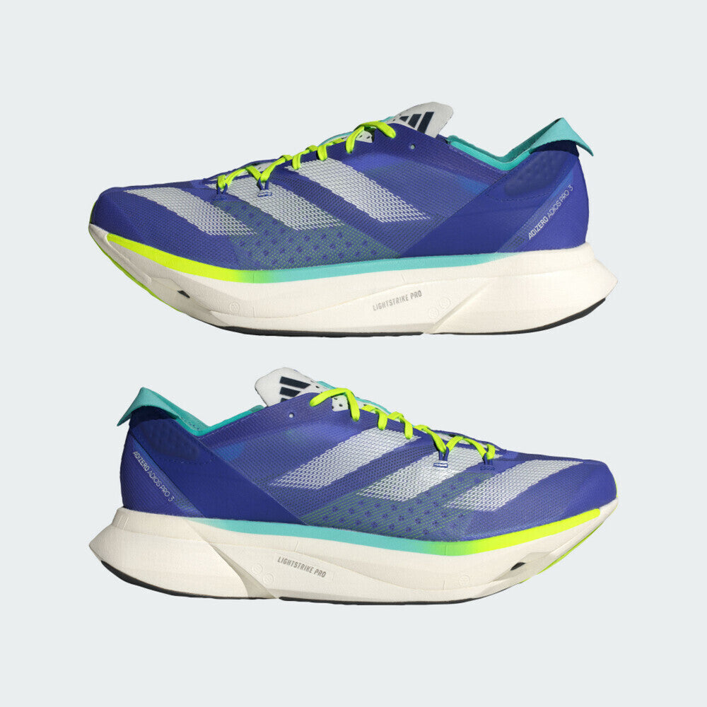 Adidas Adizero Adios Pro 3 'Cobalt Blue Lucid Lemon'