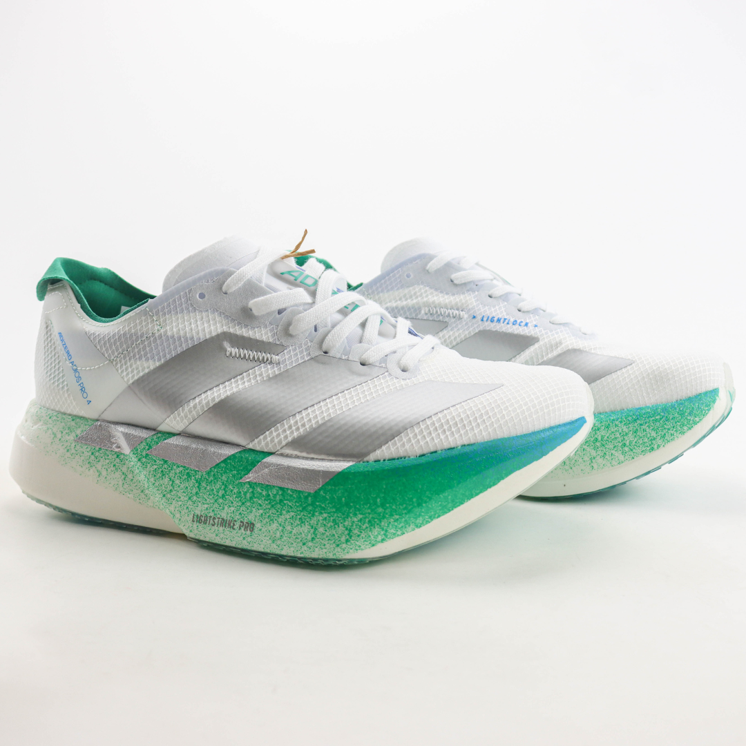 Adizero Adios Pro 4 'White-silver-blue'