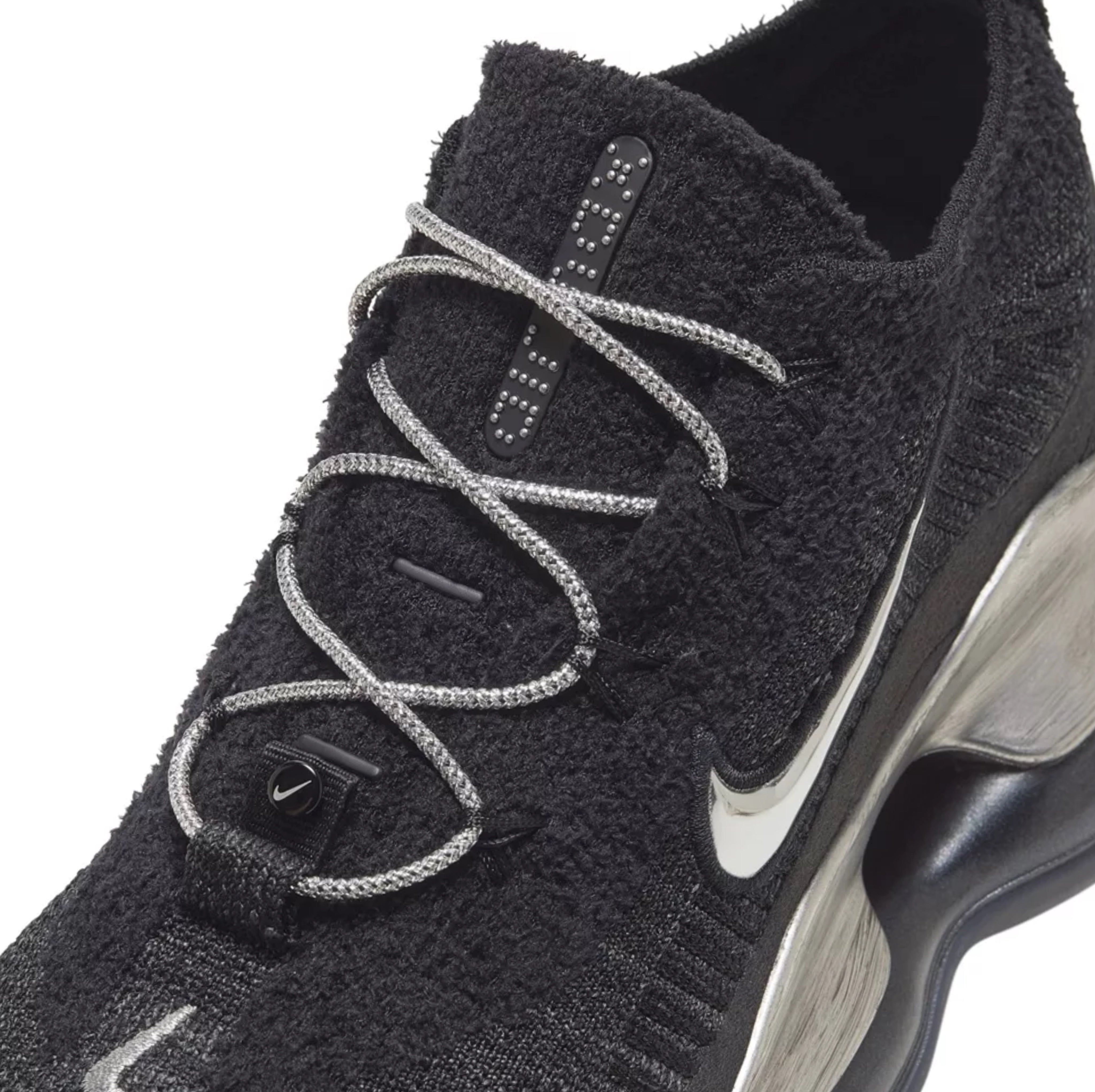 Nike Air Max Scorpion Flyknit 'Black Metallic Silver'