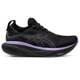 Asics Gel Nimbus 25 'Black and Purple'