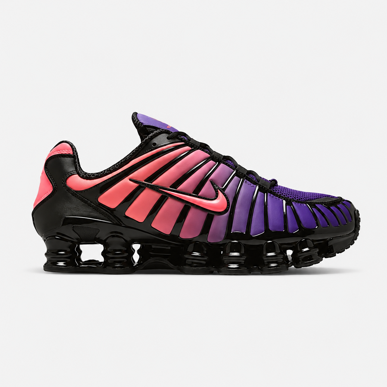 O Nike Shox TL 'Court Purple Black Hot Lava'