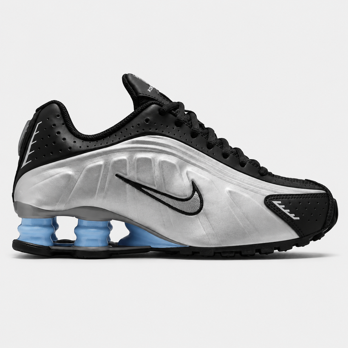 Nike Shox R4 'Metallic Silver Black Racer Blue'