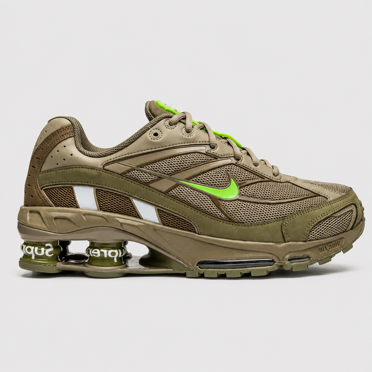 Supreme x Nike Shox Ride 2 'Neutral Olive'