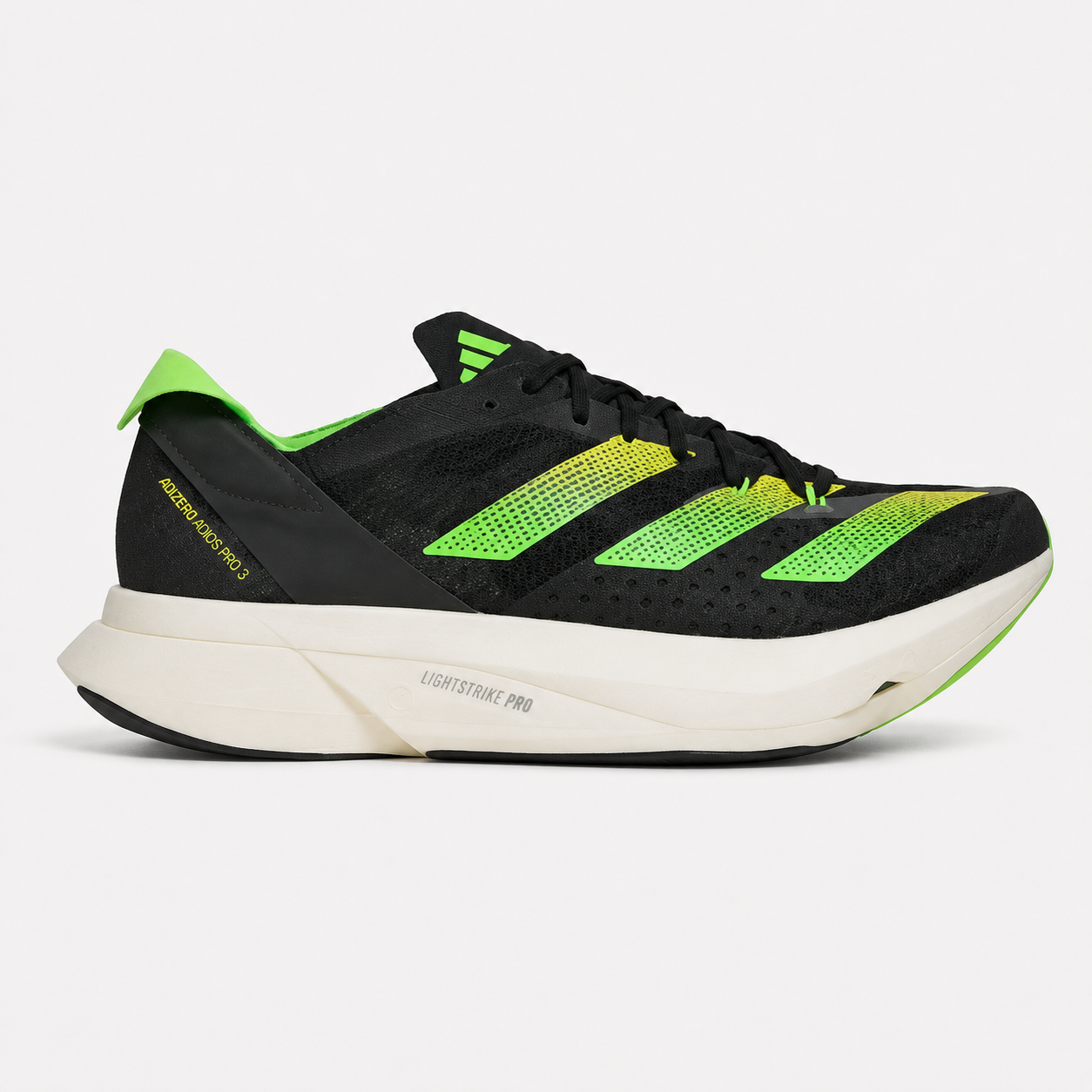 Adidas Adizero Adios Pro 3 'Core Black Solar Green'